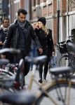 Amsterdam 13 november 2015 
Chantal janzen bellend op straat.