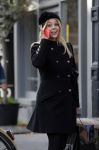 Amsterdam 13 november 2015 
Chantal janzen bellend op straat.