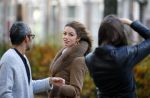 Amsterdam 13 november 2015
Christie Bokma de vriendin van Rafael v d Vaart wordt gefotografeerd door Dagmar lap. Christie werkt voor Stella Agency.
