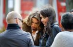 Amsterdam 13 november 2015
Christie Bokma de vriendin van Rafael v d Vaart wordt gefotografeerd door Dagmar lap. Christie werkt voor Stella Agency.