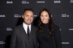 Amsterdam 29 oktober 2015 
Presentatie nieuwe samsung smart watch in samenwerking met BALR. in the harbour club.
Demy de Zeeuw met zijn vriendin