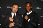 Amsterdam 29 oktober 2015 
Presentatie nieuwe samsung smart watch in samenwerking met BALR. in the harbour club.
Demy de Zeeuw en Eljero Elia