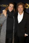 Amsterdam 15 oktober 2015
Uitreiking van de 50e televizierring in carre. Dirk Zeelenberg met vrouw Suus
