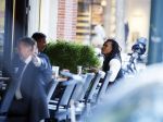 Amsterdam 12 november 2015
Edgar Davids en Henk ten Cate op terras.