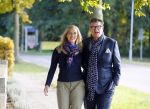 Montferland 25 oktober 2015
Emile Ratelband met zijn nieuwe vriendin Linda Snel bij zijn huis.