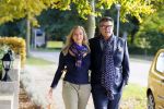 Montferland 25 oktober 2015
Emile Ratelband met zijn nieuwe vriendin Linda Snel bij zijn huis.