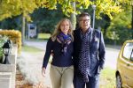Montferland 25 oktober 2015
Emile Ratelband met zijn nieuwe vriendin Linda Snel bij zijn huis.