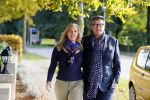 Montferland 25 oktober 2015
Emile Ratelband met zijn nieuwe vriendin Linda Snel bij zijn huis.