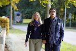 Montferland 25 oktober 2015
Emile Ratelband met zijn nieuwe vriendin Linda Snel bij zijn huis.
