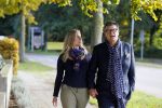 Montferland 25 oktober 2015
Emile Ratelband met zijn nieuwe vriendin Linda Snel bij zijn huis.