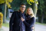 Montferland 25 oktober 2015
Emile Ratelband met zijn nieuwe vriendin Linda Snel bij zijn huis.