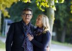 Montferland 25 oktober 2015
Emile Ratelband met zijn nieuwe vriendin Linda Snel bij zijn huis.