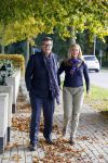Montferland 25 oktober 2015
Emile Ratelband met zijn nieuwe vriendin Linda Snel bij zijn huis.