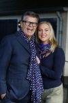 Montferland 25 oktober 2015
Emile Ratelband met zijn nieuwe vriendin Linda Snel bij zijn huis.