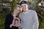 Bunnik 30 oktober 2015
Enzo Knol en zijn vriendin Dee met hun boek
