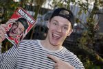 Bunnik 30 oktober 2015
Enzo Knol en zijn vriendin Dee met hun boek
