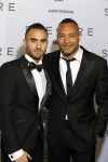 Amsterdam 28 oktober 2015
Premiere James Bond spectre in Tuschinski.
Everon Jackson Hoooi met vriend