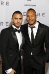 Amsterdam 28 oktober 2015
Premiere James Bond spectre in Tuschinski.
Everon Jackson Hoooi met vriend