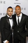 Amsterdam 28 oktober 2015
Premiere James Bond spectre in Tuschinski.
Everon Jackson Hoooi met vriend
