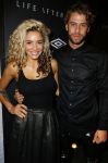 Amsterdam 9 n ovember 2015
Life after football LAF gala in het INK hotel.
Fajah Lourens met vriend en nieuwe tatoo