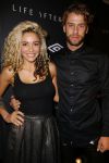 Amsterdam 9 n ovember 2015
Life after football LAF gala in het INK hotel.
Fajah Lourens met vriend en nieuwe tatoo