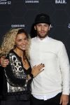 Amsterdam 29 oktober 2015 
Presentatie nieuwe samsung smart watch in samenwerking met BALR. in the harbour club.
Fajah Lourens met vriend