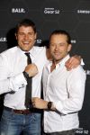 Amsterdam 29 oktober 2015 
Presentatie nieuwe samsung smart watch in samenwerking met BALR. in the harbour club.
Koertjan de Bruijn en Ferry Somogyi