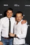 Amsterdam 29 oktober 2015 
Presentatie nieuwe samsung smart watch in samenwerking met BALR. in the harbour club.
Koertjan de Bruijn en Ferry Somogyi