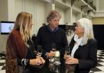 Amsterdam 19 oktober 2015 
Boekpresentatie Sacha de Boer en Jacob Jan Boerma in hotel Krasnapolsky. Man Rick Nieman praat het aan elkaar. Gerard Arninkhof met vrouw (r)