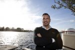 Amsterdam 12 november 2015
Presentatie koffers van de NOC NSF van princess voor Rio 2016 bij restaurant het Bosch.
Guido Weijers kwam met zijn vriendin