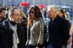 Amsterdam 30 oktober 2015
Harry Mens met zijn Bulgaarse vriendin aan het winkelen in Amsterdam.