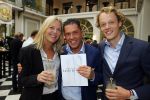 Amsterdam 19 oktober 2015 
Boekpresentatie Sacha de Boer en Jacob Jan Boerma in hotel Krasnapolsky. Man Rick Nieman praat het aan elkaar. Jacob Jan met Dorien Ouborg