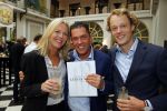 Amsterdam 19 oktober 2015 
Boekpresentatie Sacha de Boer en Jacob Jan Boerma in hotel Krasnapolsky. Man Rick Nieman praat het aan elkaar. Jacob Jan met Dorien Ouborg