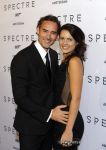 Amsterdam 28 oktober 2015
Premiere James Bond spectre in Tuschinski.
Jeroen Nieuwenhuize met vriendin