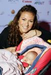 Amsterdam 29 oktober 2015
Mom's moment in hotel l europe. Jessica Mendels met baby