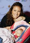 Amsterdam 29 oktober 2015
Mom's moment in hotel l europe. Jessica Mendels met baby