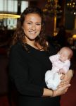 Amsterdam 29 oktober 2015
Mom's moment in hotel l europe. Jessica Mendels met baby