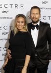 Amsterdam 28 oktober 2015
Premiere James Bond spectre in Tuschinski. Jetteke v Lexmond met man