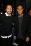 Amsterdam 9 n ovember 2015
Life after football LAF gala in het INK hotel.
Johnny Heitinga met Gregory v d Wiel