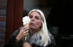 Amsterdam 31 oktober 2015
Judith Osborn eet een ijsje