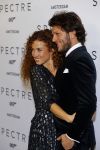 Amsterdam 28 oktober 2015
Premiere James Bond spectre in Tuschinski.
Katja Schuurman met vriend Freek v Noordwijk