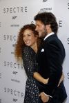Amsterdam 28 oktober 2015
Premiere James Bond spectre in Tuschinski.
Katja Schuurman met vriend Freek v Noordwijk