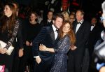 Amsterdam 28 oktober 2015
Premiere James Bond spectre in Tuschinski.
Katja Schuurman met vriend Freek v Noordwijk