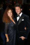 Amsterdam 28 oktober 2015
Premiere James Bond spectre in Tuschinski.
Katja Schuurman met vriend Freek v Noordwijk