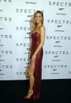 Amsterdam 28 oktober 2015
Premiere James Bond spectre in Tuschinski. Kim Feenstra in een creatie van Janice