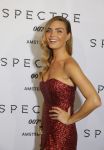 Amsterdam 28 oktober 2015
Premiere James Bond spectre in Tuschinski. Kim Feenstra in een creatie van Janice