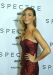 Amsterdam 28 oktober 2015
Premiere James Bond spectre in Tuschinski. Kim Feenstra in een creatie van Janice