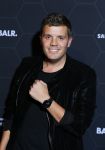 Amsterdam 29 oktober 2015 
Presentatie nieuwe samsung smart watch in samenwerking met BALR. in the harbour club.
Kim Kotter met Jaap Reesema