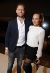Amsterdam 22 oktober 2015
Opening W hotel in Amsterdam. Kimberley Klaver met man Bas Schothorst