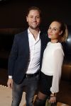 Amsterdam 22 oktober 2015
Opening W hotel in Amsterdam. Kimberley Klaver met man Bas Schothorst